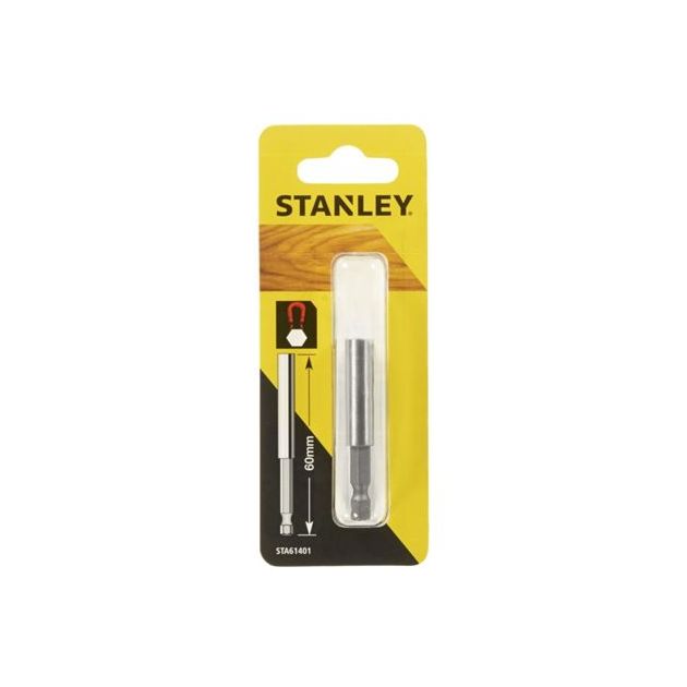 Держатель магнитный насадок STANLEY HEX 1/4, 60 мм (STA61401-XJ), фото  | SNABZHENIE.com.ua