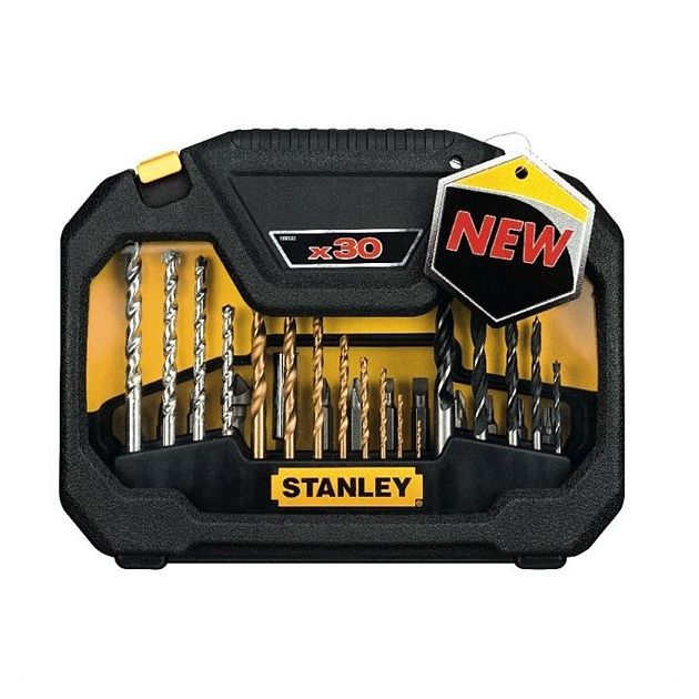 Набір насадок отверточних і свердл STANLEY 30 шт. (STA7183-XJ), фото  | SNABZHENIE.com.ua