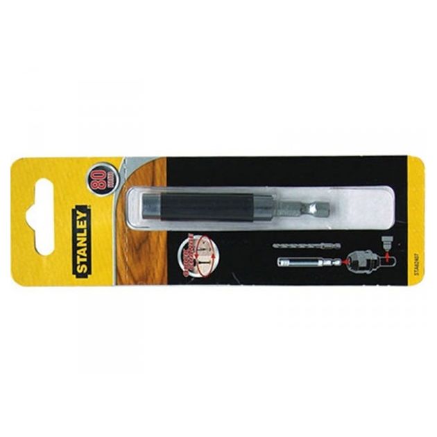 Держатель насадок магнітний STANLEY Super-Lock HEX 1/4, 80 мм (STA62407-XJ), фото  | SNABZHENIE.com.ua