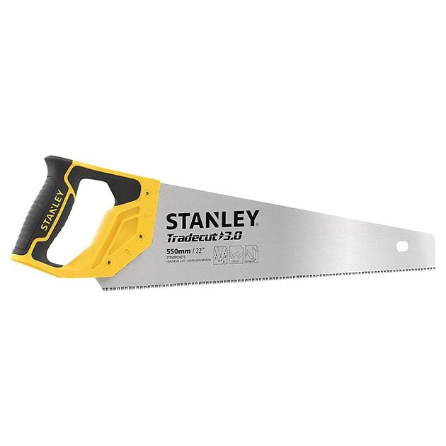 Ножовка по дереву STANLEY Tradecut 550 мм (STHT1-20352), фото  | SNABZHENIE.com.ua