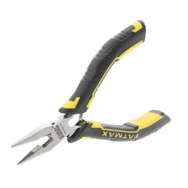 Тонкогубці-мікро плоскі подовжені STANLEY FatMax, 125 мм (FMHT0-80517), фото  | SNABZHENIE.com.ua