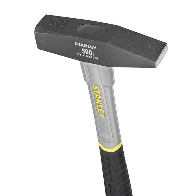 Молоток слесарный STANLEY 500 г, стекловолоконная ручка (STHT0-51908), фото  | SNABZHENIE.com.ua