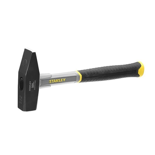 Молоток слесарный STANLEY 800 г с прорезиненной ручкой, стекловолокно, фото  | SNABZHENIE.com.ua