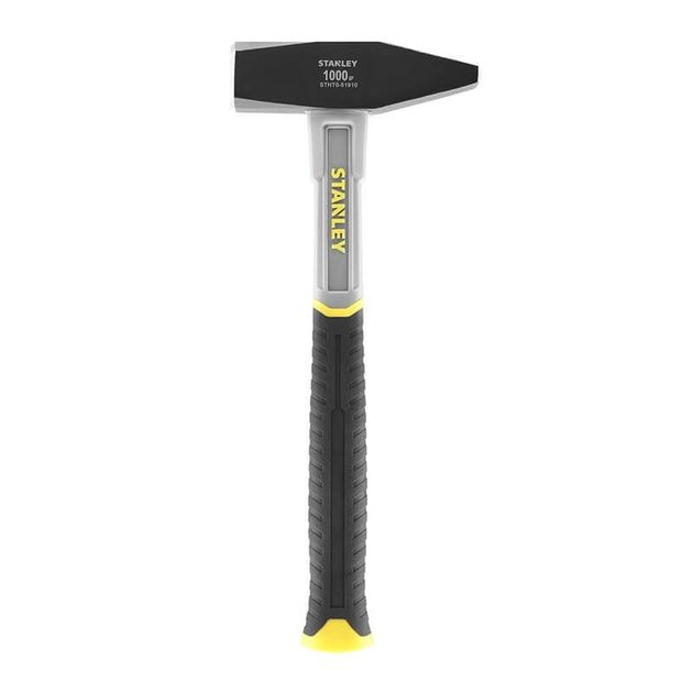Молоток слесарний STANLEY Fiberglass, з стекловолоконною прорезиненою ручкою, 1000 г (STHT0-51910), фото , зображення 2 | SNABZHENIE.com.ua Молоток слесарний STANLEY Fiberglass, з стекловолоконною прорезиненою ручкою, 1000 г (STHT0-51910), фото , зображення 2 | SNABZHENIE.com.ua