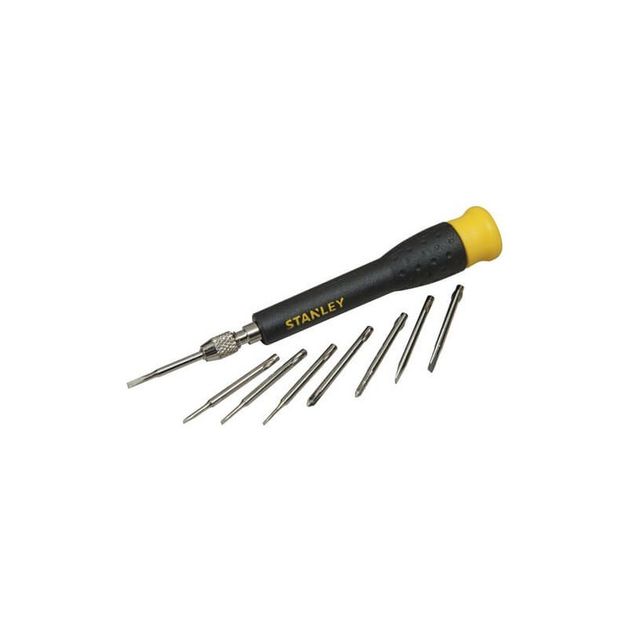 Отвертка-держатель з прецизійними насадками STANLEY SL, PH, HEX, TORX, в футлярі, 17 шт (STHT0-62633), фото , зображення 2 | SNABZHENIE.com.ua Отвертка-держатель з прецизійними насадками STANLEY SL, PH, HEX, TORX, в футлярі, 17 шт (STHT0-62633), фото , зображення 2 | SNABZHENIE.com.ua