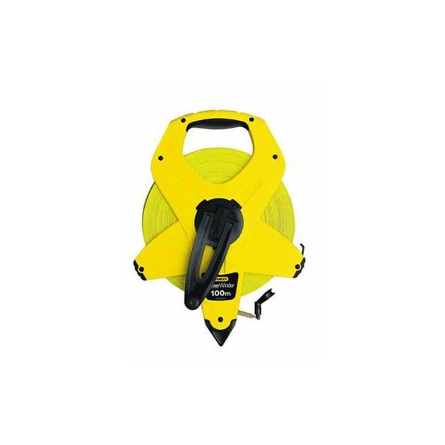 Рулетка вимірювальна STANLEY PowerWinder Fiberglass, 100 м x 12,7 мм, лента зі скловолокна, 2 клас точності (2-34-777), фото  | SNABZHENIE.com.ua