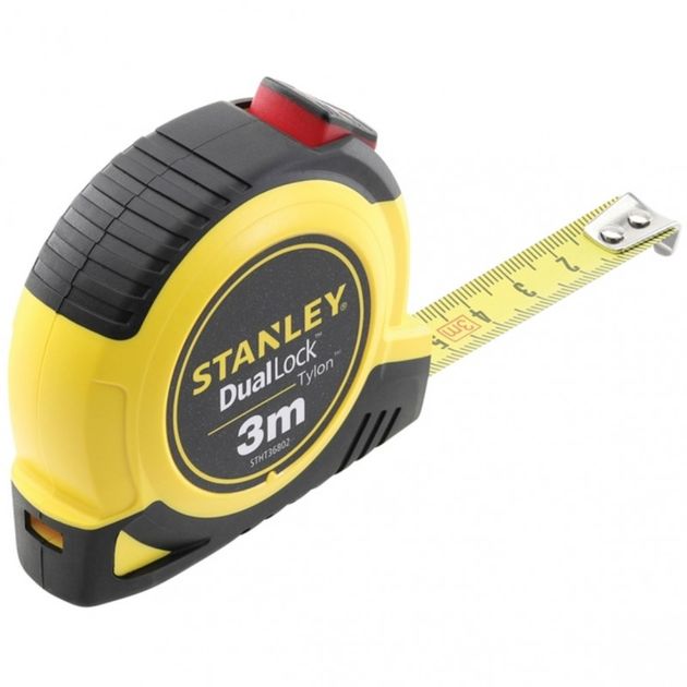 Рулетка STANLEY TylonDualLock 3 м х 13 мм, фото  | SNABZHENIE.com.ua