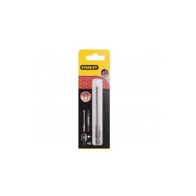 Сверло по кирпичу STANLEY SUPER-LOCK 4х50мм (STA53008-XJ), фото  | SNABZHENIE.com.ua