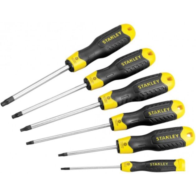 Набор отверток STANLEY Cushion Grip TORX, 6 шт. (STHT2-65156), фото  | SNABZHENIE.com.ua