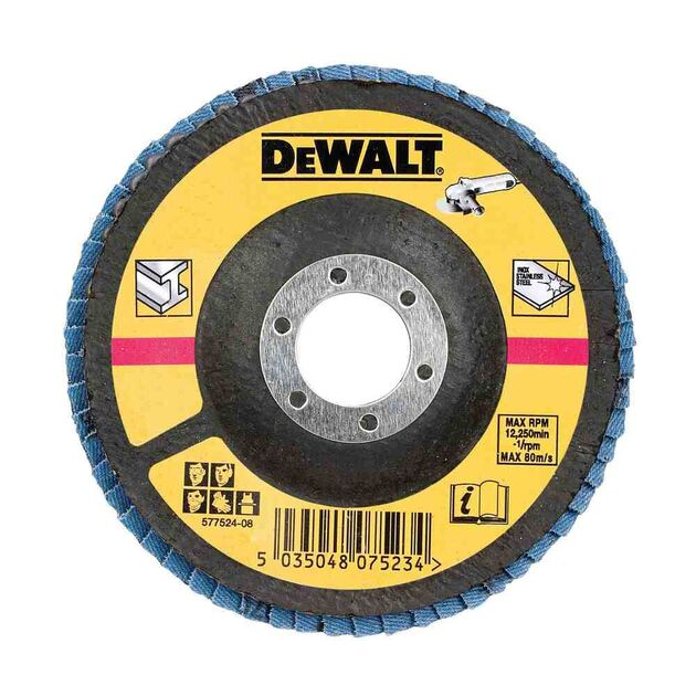 Круг шлифовальный лепестковый DeWALT DT3308, фото  | SNABZHENIE.com.ua