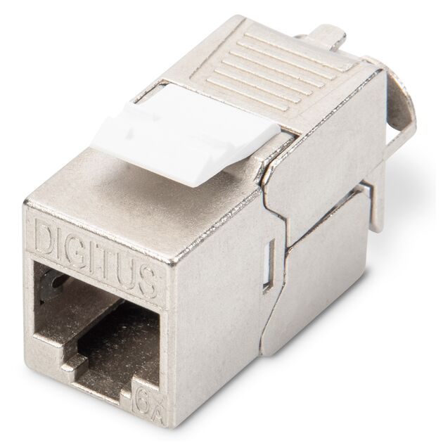 Модуль DIGITUS Keystone САТ 6А RJ45, STP, фото , зображення 2 | SNABZHENIE.com.ua