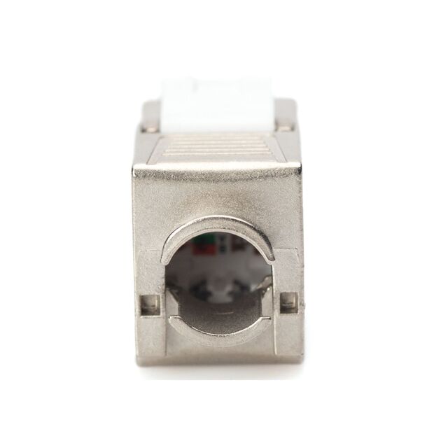 Модуль DIGITUS Keystone САТ 6А RJ45, STP, compact, фото , зображення 3 | SNABZHENIE.com.ua