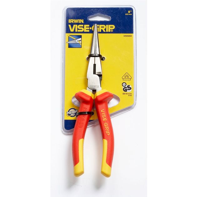 Острогубцы диагональные IRWIN 8" VDE 1000V (10505869), фото  | SNABZHENIE.com.ua