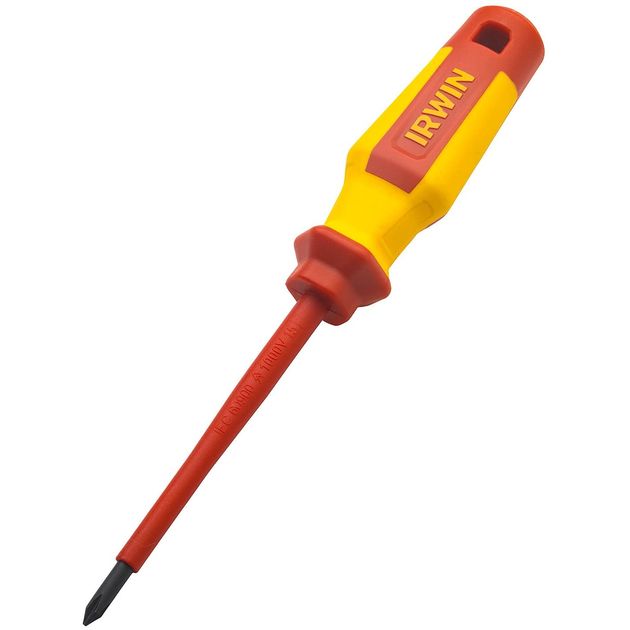 Отвертка Pro Comfort VDE PH 1 мм x 100 мм с изоляцией IRWIN, фото  | SNABZHENIE.com.ua