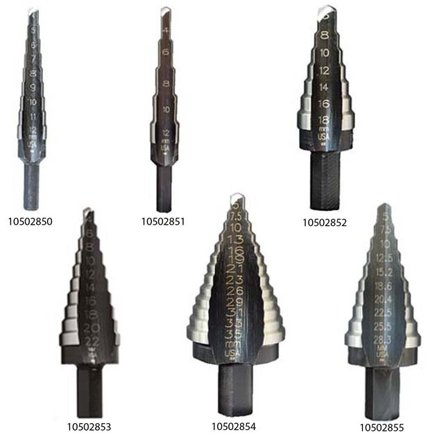 Многоступенчатое сверло UNIBIT 3M 6-18 мм, 7 отверстий, фото  | SNABZHENIE.com.ua