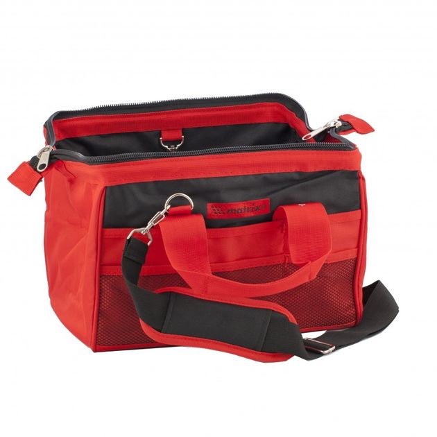 Сумка для инструмента MATRIX, 18 карманов, 320x215x250 мм, фото , изображение 6 | SNABZHENIE.com.ua