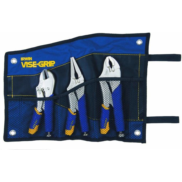 Клещи Vise-Grip IRWIN T76KBT, набор 3 шт (10WR 7R 9LN), фото  | SNABZHENIE.com.ua