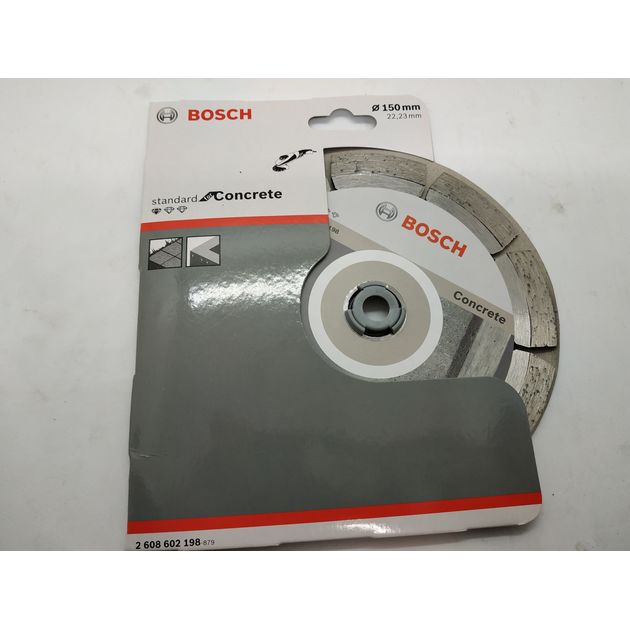 Алмазный отрезной круг 150 мм для бетона BOSCH (2608602198), фото , изображение 8 | SNABZHENIE.com.ua Алмазный отрезной круг 150 мм для бетона BOSCH (2608602198), фото , изображение 8 | SNABZHENIE.com.ua