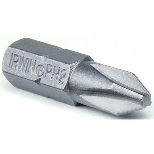 Бита Phillips 1/4" 25мм PH2 10 шт IRWIN (10504331), фото  | SNABZHENIE.com.ua