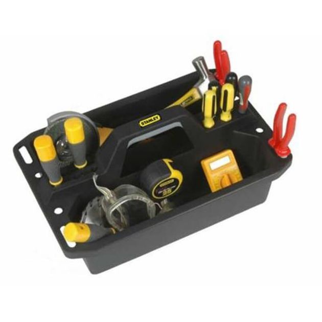 Лоток універсальний STANLEY 499 х 335 х 195 мм з 2-ма глибокими відділеннями (STST1-72359), фото , зображення 3 | SNABZHENIE.com.ua Лоток універсальний STANLEY 499 х 335 х 195 мм з 2-ма глибокими відділеннями (STST1-72359), фото , зображення 3 | SNABZHENIE.com.ua