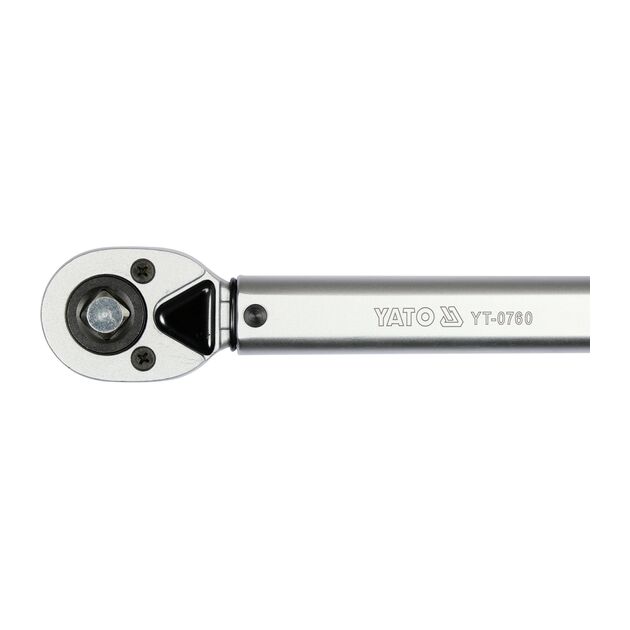 Динамометрический ключ YATO : квадрат 1/2, F= 42-210 Нм, L= 470 мм, фото , изображение 3 | SNABZHENIE.com.ua