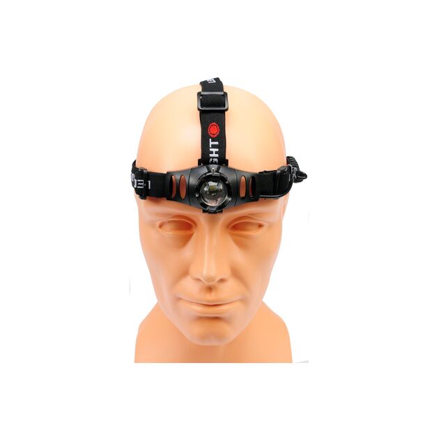 Фонарь диодный на лоб, 3 режима, красный свет, YATO YT-08590, фото , изображение 3 | SNABZHENIE.com.ua