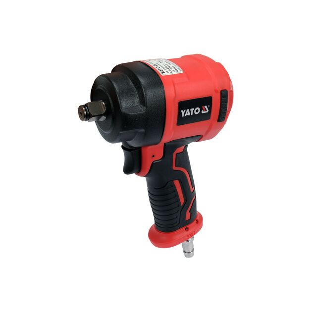 Гайковерт пневматический YATO MINI 1/2, 1200Нм, 6,3 Бар, 142л/мин, фото , изображение 2 | SNABZHENIE.com.ua