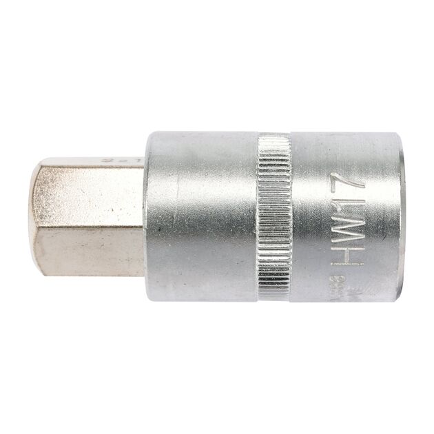 Головка торцевая 1/2" YATO HEX M17, длина 55 мм (YT-04388), фото , изображение 2 | SNABZHENIE.com.ua