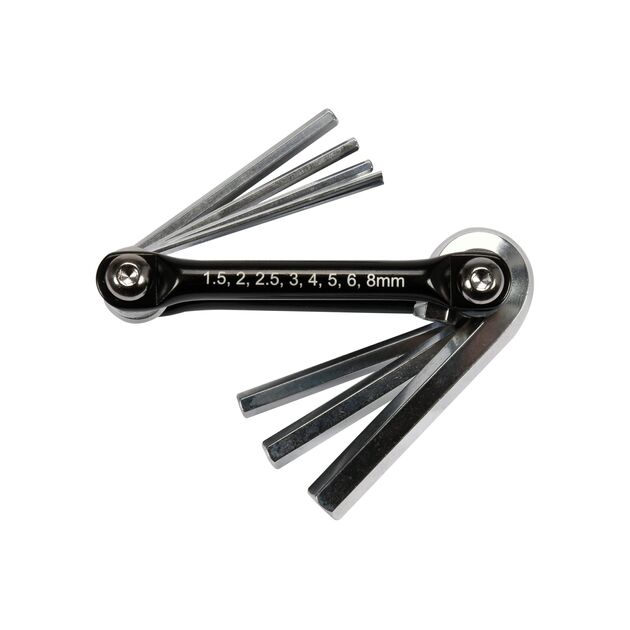 Набір ключів шестигранних YATO : HEX H1.5-H8, TORX T6-T25, 24 шт [10/40], фото , зображення 2 | SNABZHENIE.com.ua