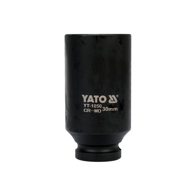 Головка торцевая ударная 6-гранная 1/2" 30 мм YATO (YT-1050), фото , изображение 2 | SNABZHENIE.com.ua