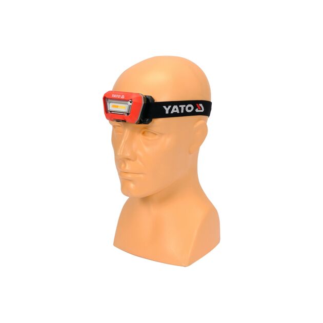 Ліхтар діодний YATO, 3,7 В, 1500 мАг, 160 Lm, USB зарядка, фото , изображение 3 | SNABZHENIE.com.ua