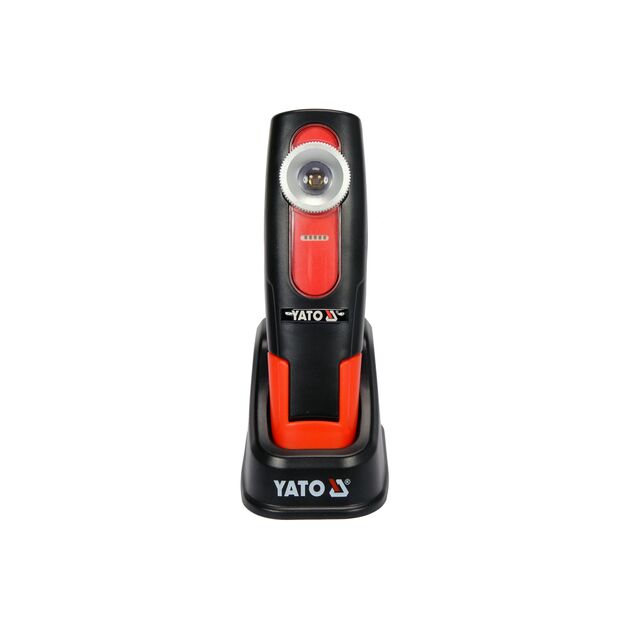 Переносной диодный фонарь YATO; Li-Ion аккумулятор 3,7 В 2600 mAH, 5 Вт, фото , изображение 2 | SNABZHENIE.com.ua