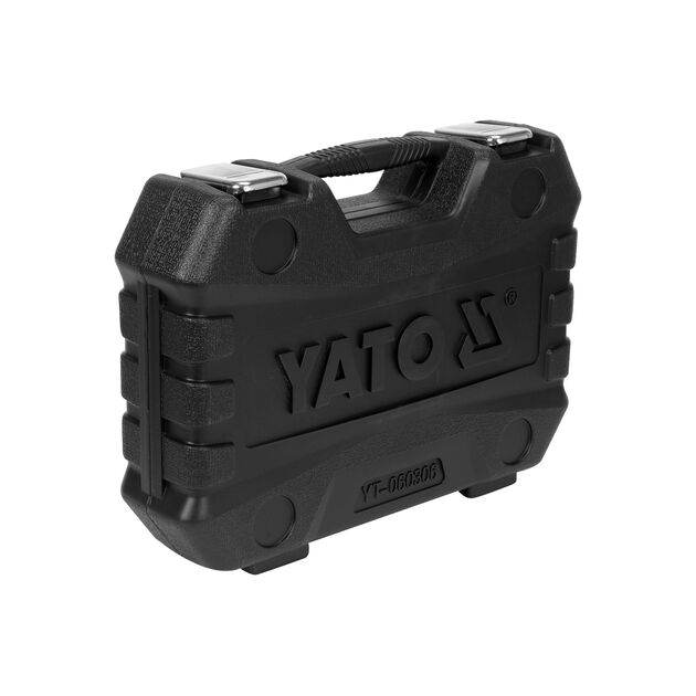 Торцевые головки для гаек колесных дисков OPEL YATO, 1/2", 21 шт., фото , изображение 3 | SNABZHENIE.com.ua