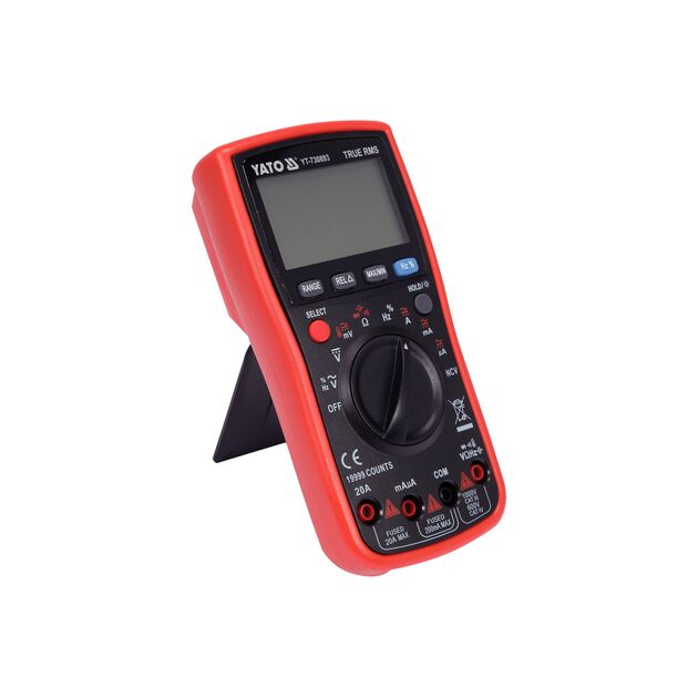 Мультиметр TRUE RMS YATO YT-730893, фото , изображение 3 | SNABZHENIE.com.ua