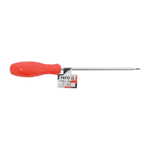 Викрутка плоская YATO SL5 мм, рабочая l=150 мм [12/180], фото , изображение 3 | SNABZHENIE.com.ua