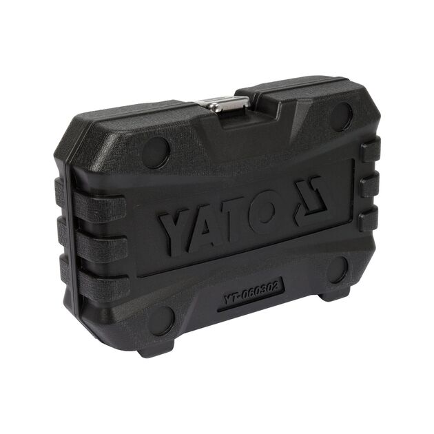 Торцеві головки ударні для колісних дисків YATO: М18- 25 мм 8 шт і 2 вибійника, фото , зображення 3 | SNABZHENIE.com.ua