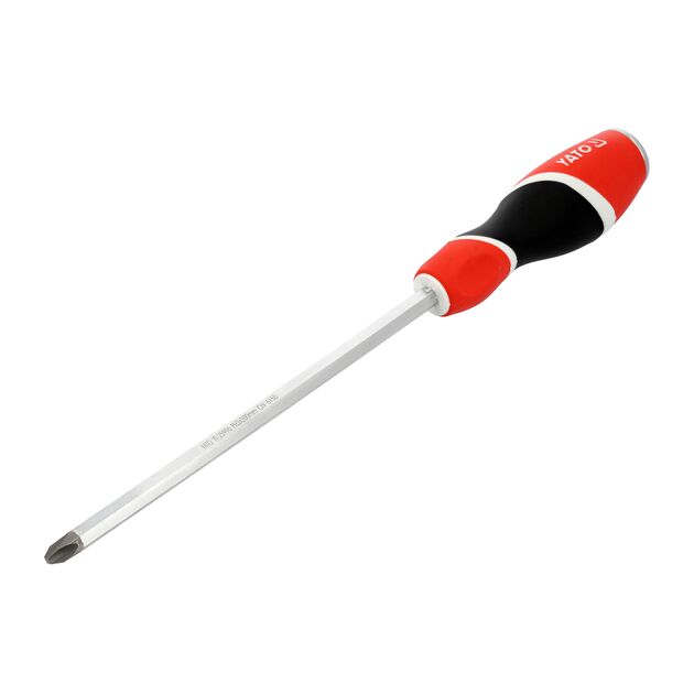 Ударная крестовая отвертка Philips PH3, 200 мм YATO (YT-25996), фото , изображение 2 | SNABZHENIE.com.ua