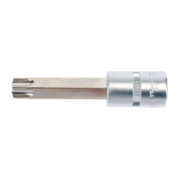 Головка торцева з насадкою TORX Т70, квадрат 1/2, довжина 100 мм YATO (YT-04329), фото , зображення 2 | SNABZHENIE.com.ua