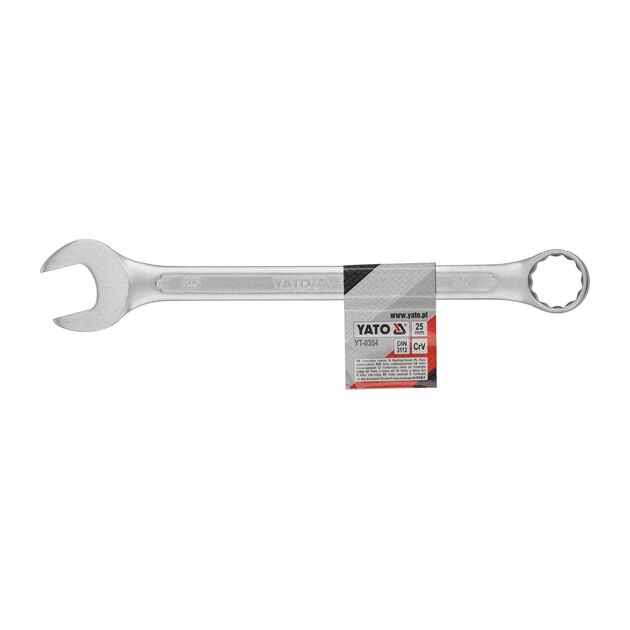 Ключ ріжково накидний YATO CrV 25 мм, L 300 мм [5/20/40], фото , изображение 3 | SNABZHENIE.com.ua