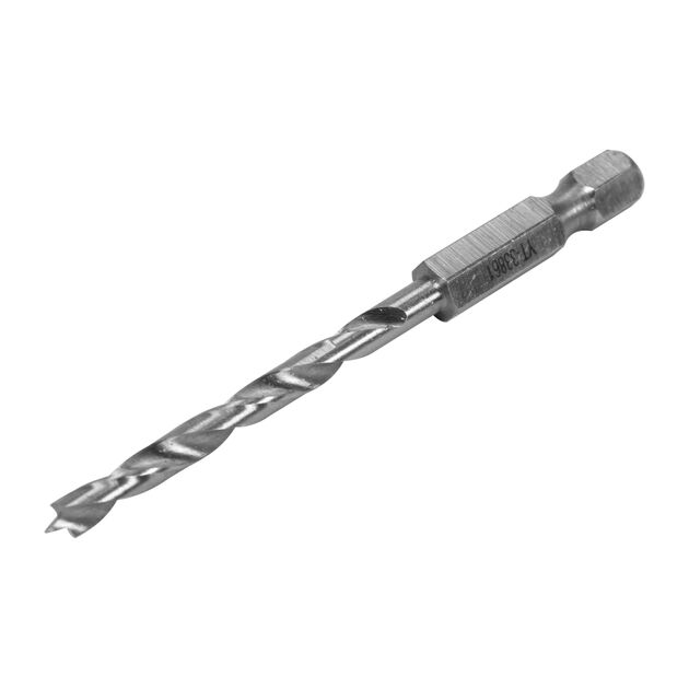 Сверло по дереву YATO 4x75/40 мм HEX 1/4 HSS 4241 (YT-33861), фото , изображение 2 | SNABZHENIE.com.ua