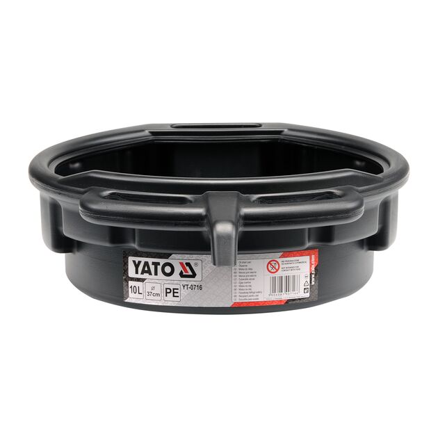 Корыто для сбора отработанного масла 10 л YATO (YT-0716), фото , изображение 2 | SNABZHENIE.com.ua
