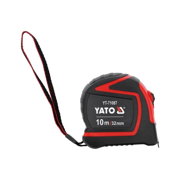 Рулетка измерительная YATO : L= 10 м x 32 мм, фото , изображение 2 | SNABZHENIE.com.ua