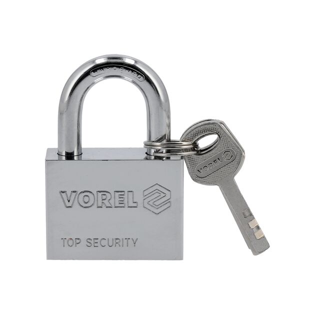 Замок навісний VOREL чавунний l=60мм [12/48], фото , изображение 3 | SNABZHENIE.com.ua