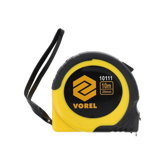Рулетка VOREL : L= 10 м x 25 мм [6/60], фото , зображення 2 | SNABZHENIE.com.ua