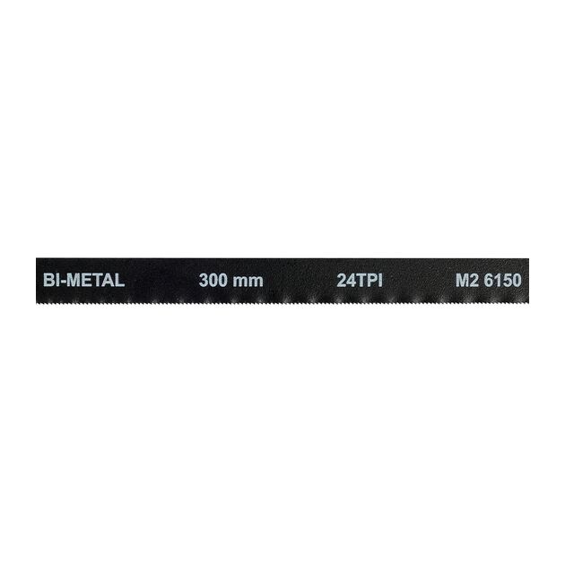 Різальне полотно по металу BI-метал VOREL M2+CrV 6150, 300х12,6х0,65 мм, 24 зуби/1, упаковка 2 шт [10], фото , зображення 3 | SNABZHENIE.com.ua