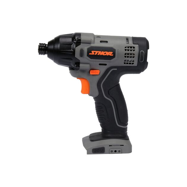 Гайковерт STHOR 20V Li-Ion, 150 Нм, 1/4, без аккумулятора 78113, фото , изображение 2 | SNABZHENIE.com.ua