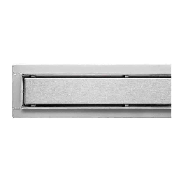 Трап підлоговий з нержавіючої сталі ROTARY FALA, 60x4x5 см, фото , изображение 2 | SNABZHENIE.com.ua