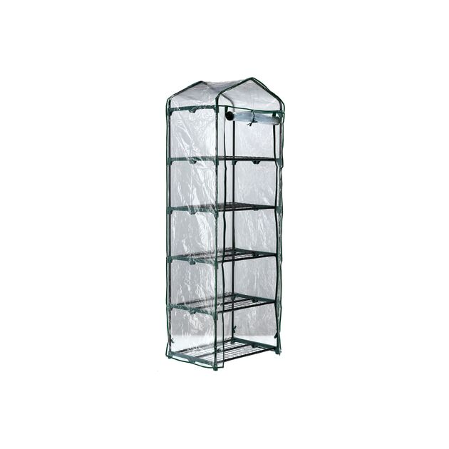 Мини-теплица FLO 5-ярусная 200x69x49 см из ПВХ, фото , изображение 3 | SNABZHENIE.com.ua