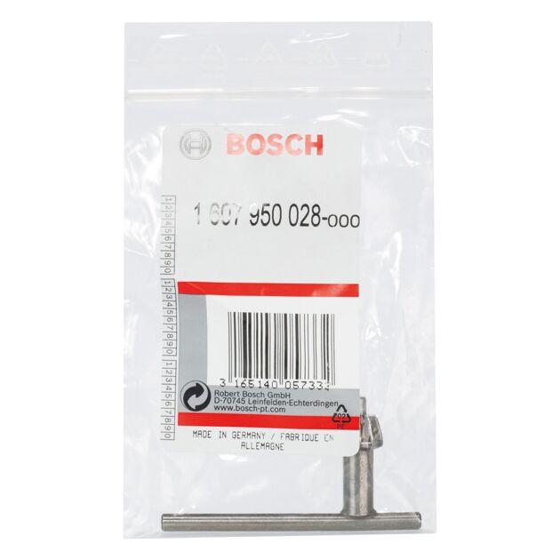 Запасной ключ для патронов S1, G, 60мм, 30мм, 4мм BOSCH, фото , изображение 2 | SNABZHENIE.com.ua