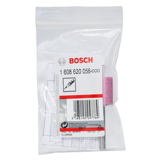 Цилиндрическая шлифовальная головка 6 мм, 60/20/25 мм BOSCH, фото , изображение 3 | SNABZHENIE.com.ua